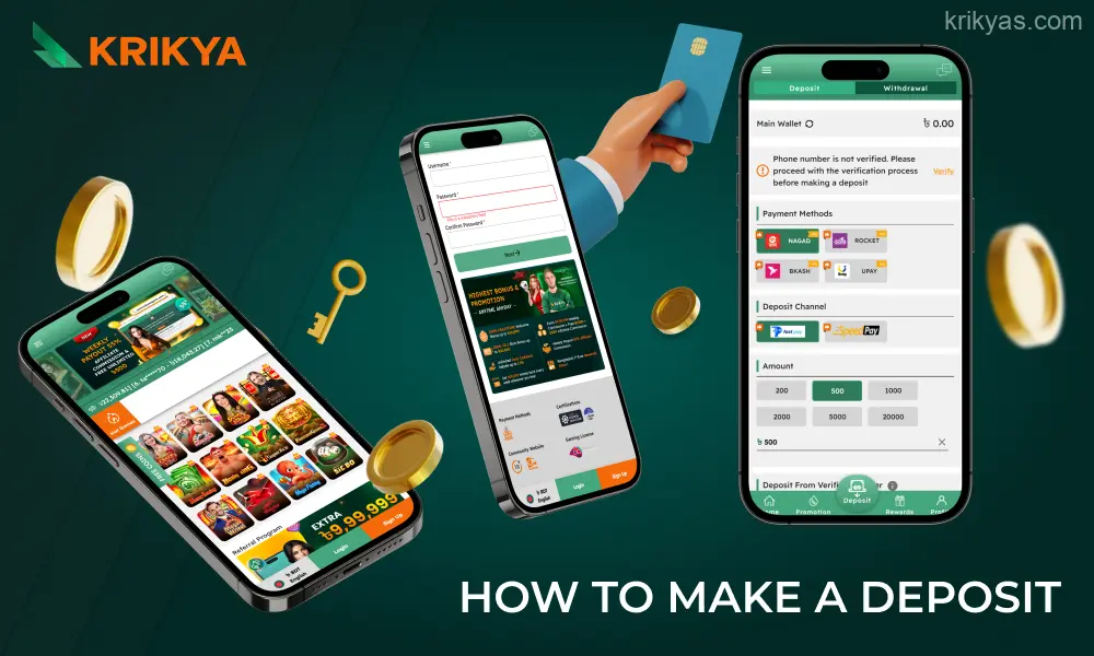 What Is the Easiest Way to Make a Deposit Krikya?